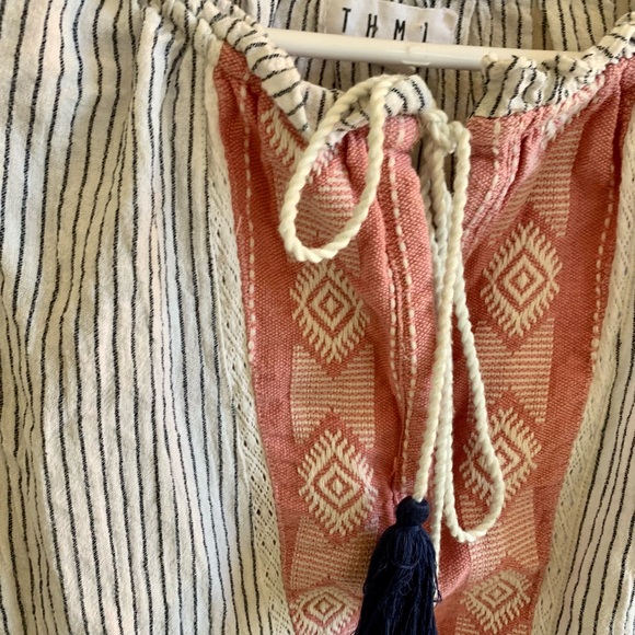 THML Anthropology boho striped raglan top - Picture 8 of 15